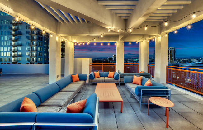 Rooftop Patio at The Rey Downtown, Arizona