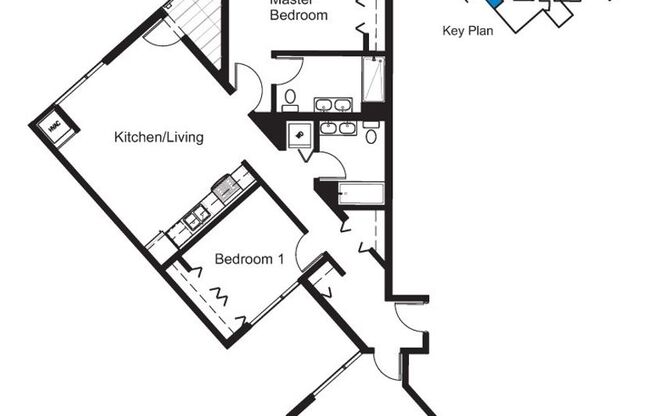 3 beds, 2 baths, 1,300 sqft, $3,995, Unit 408