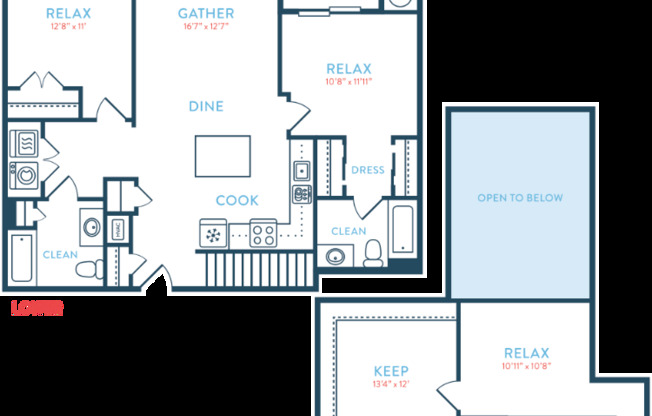 2 beds, 2 baths, 1,453 sqft, $3,982
