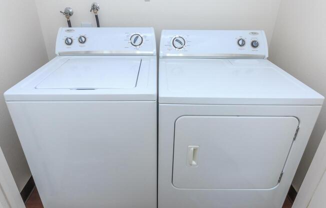 IN-HOME WASHER AND DRYER