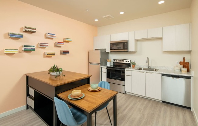 Kitchen at Streamliner 67th in Phoenix Arizona