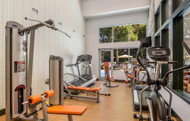 Fitness Center With Modern Equipment at Governor's Park, Fort Collins, 80525