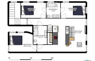 3 beds, 2 baths, 1,450 sqft, $1,500, Unit #1
