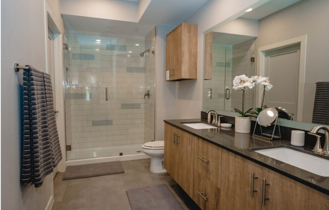 2 beds, 2 baths, 1,037 sqft, $1,225, Unit B-04/WHITE CABINET/ PARKING LOT VIEW