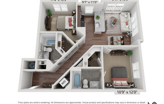 Partner-provided photo for $1832 unit