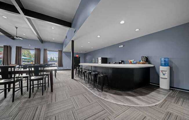 Updated and spacious Resident Clubhouse at Westwood Village Apartments in Westland, MI