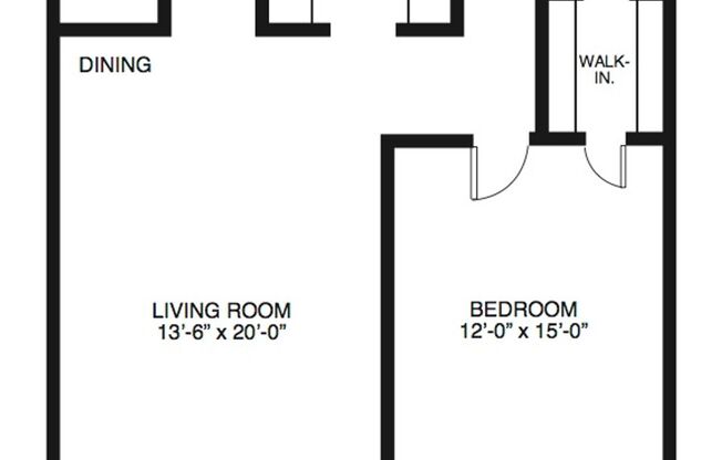 1 bed, 1 bath, 876 sqft, $1,195, Unit S-113