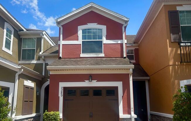 Stylish 3/2.5 Townhome with Open Floor Plan, Garage & Patio in Gated Community