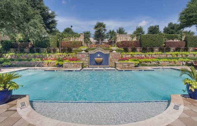 Swimming Pool with Grill at Estancia Townhomes, Dallas, TX