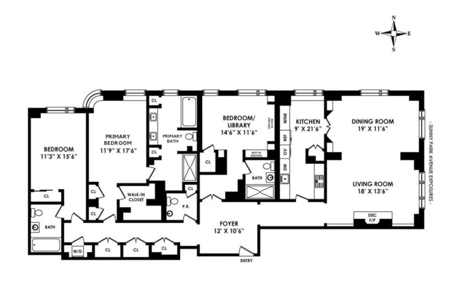 3 beds, 4.5 baths, 2,503 sqft, $35,000, Unit 16D