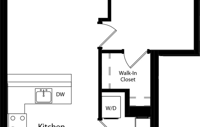 1 bed, 1 bath, 713 sqft, $2,532, Unit 442