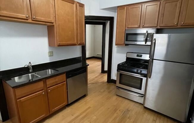 1 Bedroom in Lakeview! Modern kitchen