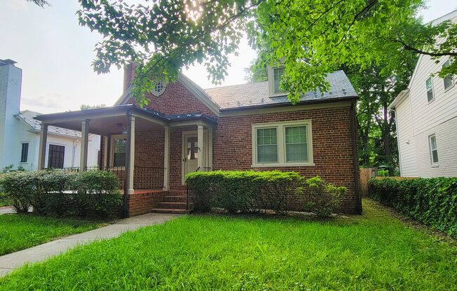 Remodeled brick bungalow with 1st floor living in highly desirable Stonewall Court Subdivision.