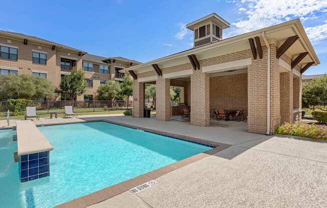 Crystal Clear Swimming Pool at Mansfield on the Green, Milwaukie, TX, Texas