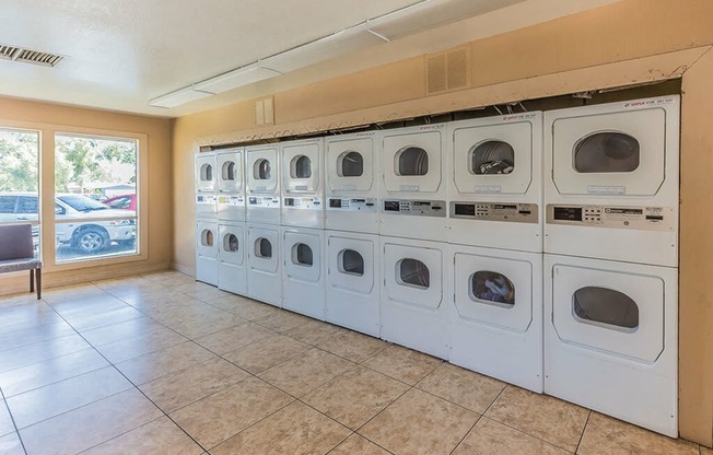 Emerald Park laundry machines