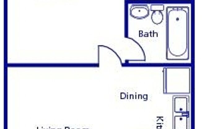 1 bed, 1 bath, 650 sqft, $995, Unit BC514H