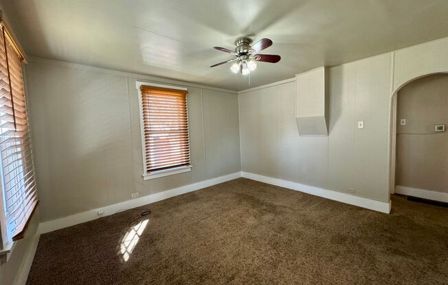 Two bedroom one bath home for rent.  Call today for more information!