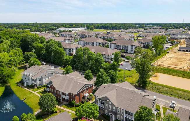 Villas at Germantown Aerial