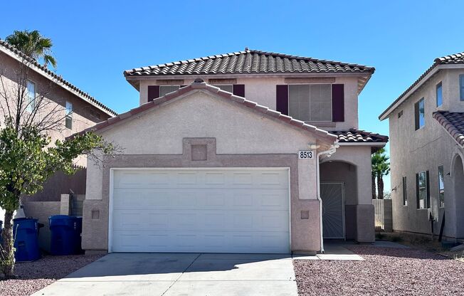 Southwest Spring Valley two Story 4 bedroom 3 bathroom Family room and Living room 2 Car garage, All Stainless Steel Appliances, convenient location in the southwest.