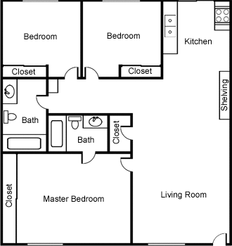 3 beds, 2 baths, 1,200 sqft, $2,795, Unit 16