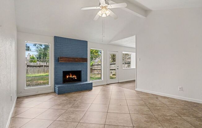 4 Bedroom/2 Bath/1 Story in the established Birnam Wood Subdivision