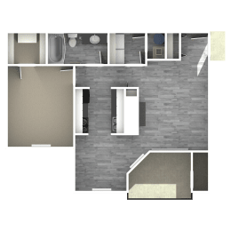 Seafarer Floor Plan at Runaway Bay, Ohio, 43204