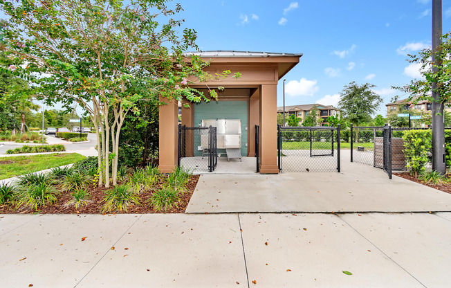 the reserve at bucklin hill leasing office and walkway