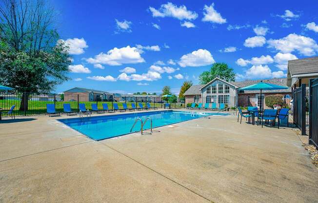 Outdoor Pool with Sundeck