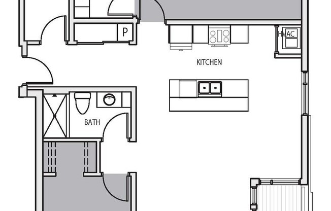 2 beds, 2 baths, 1,346 sqft, $2,162, Unit 215