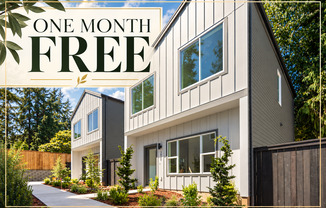 Brand-New Modern Home for Rent in SW Portland. First Full Month Free!!