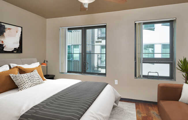 Bedroom with Hard Surface Flooring
