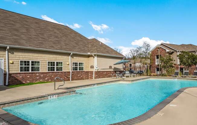 Swimming Pool at Cameron Park Apartments, Jackson, MS, 39209