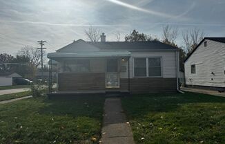 3 Bedroom 1 Bath Home