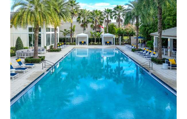 Pool View at Sancerre at Sand Lake Apartments