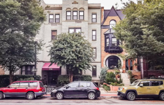 Dashing Dupont Circle 1 Bedroom Apt with skylights and building roof deck.