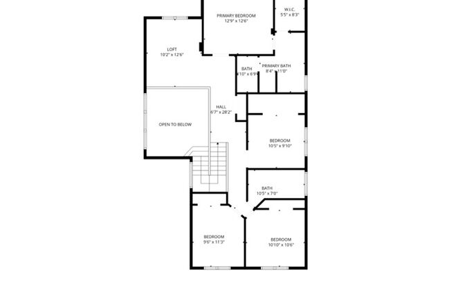 4 beds, 2.5 baths, $2,500