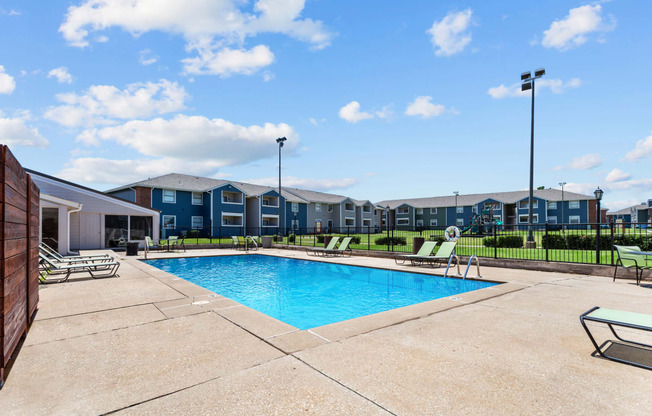 our apartments offer a swimming pool