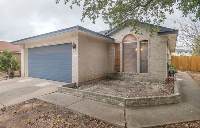 Nestled in Round Rock neighborhood.