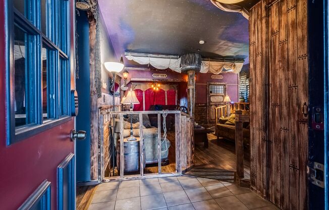 A truly one-of-a-kind pirate themed home that brings creativity and fun to life!