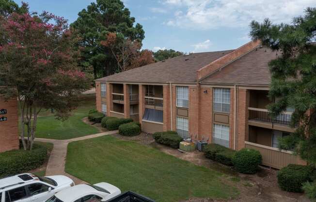 our apartments offer a parking lot