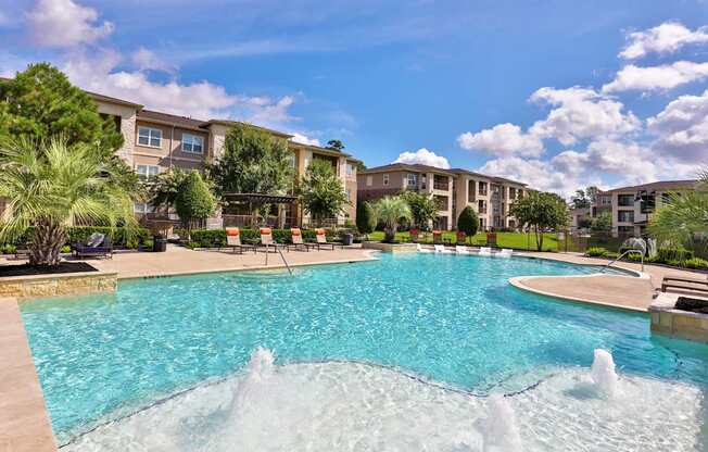 Hilltops Apartments in Conroe, Tx Pool