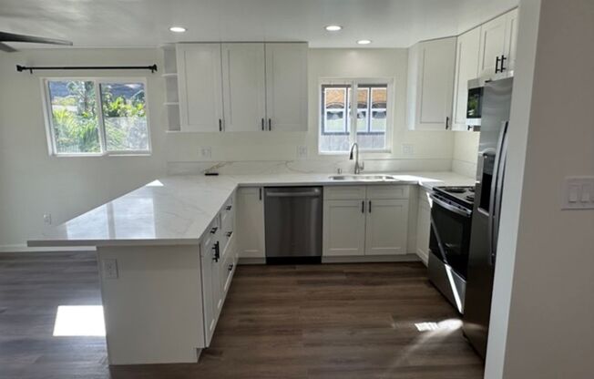 Spacious 4 Bedroom, 2 Bath, 2 Car Garage, 2 story Single-family home w/yard