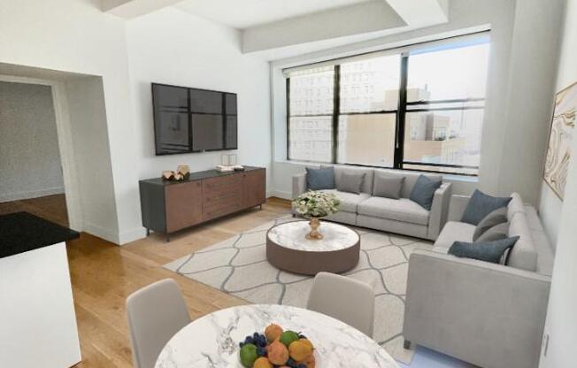 1 bed, 1 bath, 834 sqft, $5,200, Unit 1501