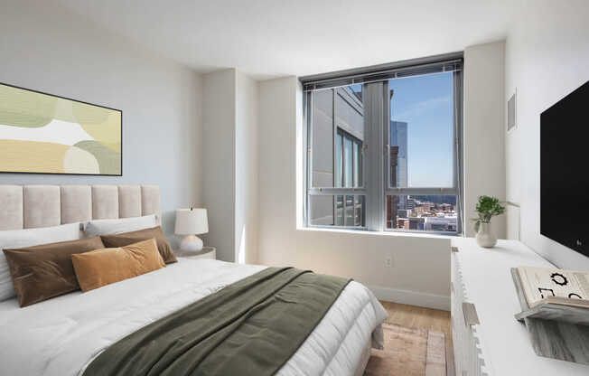 Bedroom with Hard Surface Flooring