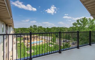 Trails Bend 3 Bedroom Penthouse Balcony