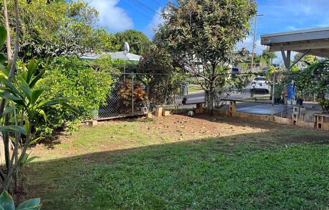 Wonderful Kaneohe 3 bedrooms, 1.5 bath House with Carport - Avail now!
