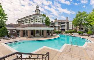 Pool View at The Apartments at Tamar Meadow, Columbia, 21045