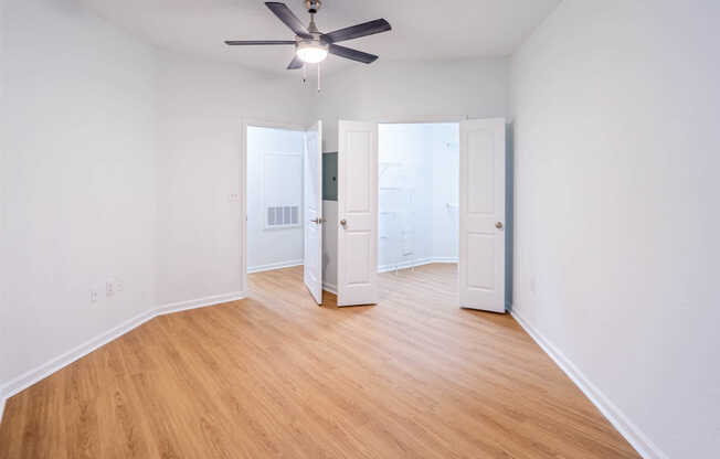 Bedroom with Hard Surface Flooring