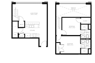 1 bed, 1 bath, 660 sqft, $1,079