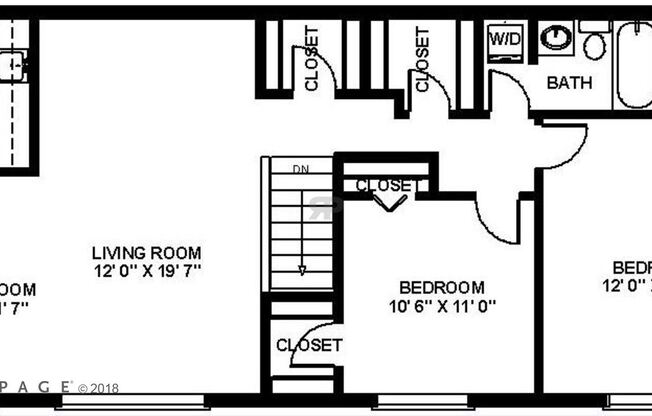 2 beds, 1 bath, 920 sqft, $2,091
